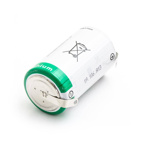 Bateria litowa SAFT LS33600CNR z blaszkami LiSOCl2 3,6V 17000mAh SL-780, SL-2780, TL-5930, ER34615S, XL-205L, SB-D02