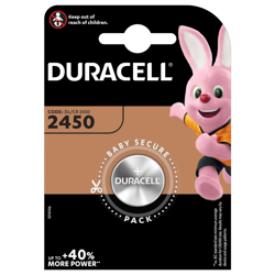 Bateria litowa Duracell CR2450 3 V DL2450, ECR2450, 2450