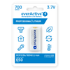 Akumulator EverActive 16340 RCR123A 3,7V 700mAh Li-Ion micro USB z zabezpieczeniem do latarek