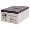2 x Akumulator MW Power MWS 12-12 12V 12Ah AGM do Alarmu Zabawki Rowerka Traktorka