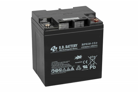 Akumulator AGM B.B. Battery BPS 28-12D 12V28Ah do pracy buforowej bezobsługowy