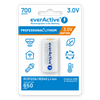 Akumulator EverActive 16340 CR123 17345 3V 700mAh Li-Ion micro USB z zabezpieczeniem do latarek