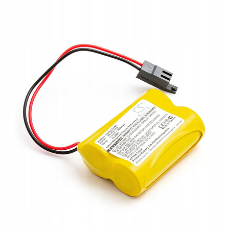 Bateria zamienna BR-AGCF2W 6V 2200mAh do GE A06B-6093-K001, A98L-0031-001/L, Fanuc A98L-0031-001/L