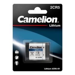 Bateria litowa Camelion 2CR5 6V 1400mAh - EL2CR5, KL2CR5, EL2CR5BP, RL2CR5, DL245, DL345, 5032LC, 245