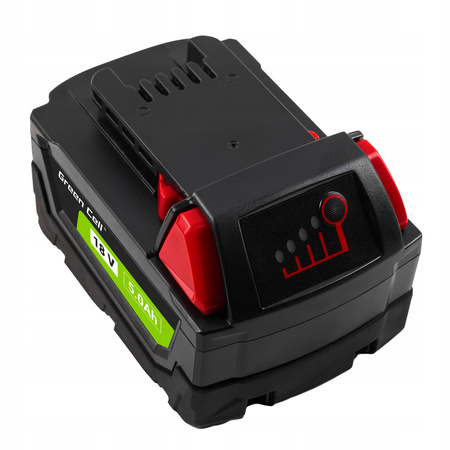 Akumulator Green Cell zamiennik 4932430483 B5 do elektronarzędzi Milwaukee M18 18V 5Ah Li-Ion