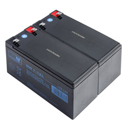 2 x Akumulator MW Power MW 7-12L 12V 7,0Ah AGM do UPS APC Ever Fideltronic Systemu alarmowego