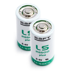 2 x Bateria litowa SAFT LS26500 Plus / STD Li-SOCl2 3,6V 8500mAh - ER26500, TL-4920, SL-2770, SL-770, XL-140F