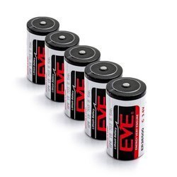 5 x Bateria litowa EVE ER26500S 3,6V 8500mAh - LiSOCL2 C, LS26500, SL-770, TL-2200, TL-4920, XL-140F