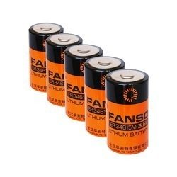 5 x Bateria litowa FANSO ER34615M, LSH20 3,6V 13000mAh Li-SoCL2, SB-D02/TC, SL-780/S, TL-4930, TL-5930