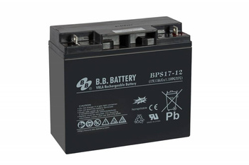 Akumulator AGM B.B. Battery BPS 17-12 12V 17Ah B1 do UPS APC EVER FIDELTRONIC EATON POWERWARE