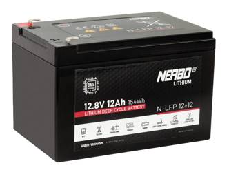 Akumulator Litowy NERBO N-LFP 12-12 12,8V 12Ah LiFePO4