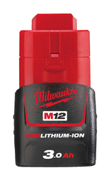Akumulator M12 B3, 12 V, 3.0 Ah M12 B3 Milwaukee 4932451388
