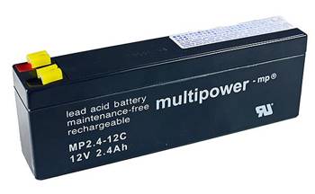 Akumulator Multipower MP2.4-12C 12V 2,4Ah AGM bezobsługowy do pracy cyklicznej