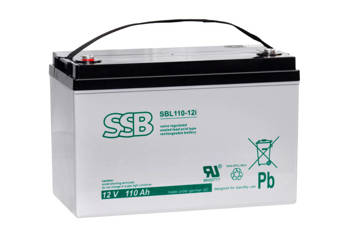 Akumulator SSB SBL 110-12i 12V 110Ah AGM bezobsługowy do pracy buforowej