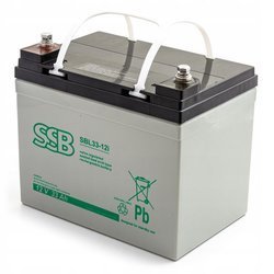 Akumulator SSB SBL 33-12i 12V 33Ah AGM bezobsługowy do pracy pracy buforowej