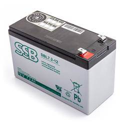 Akumulator SSB SBL 7,2-12 12V 7,2Ah do UPS APC, Ever, Fideltronik, Eaton Powerware