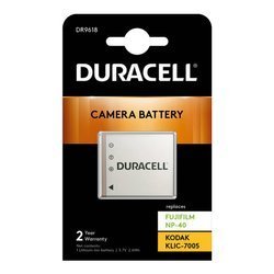 Bateria Duracell DR9618 3,7V 700mAh Li-Ion - Fuji NP-40 Kodak Klic-7005 Konica Minolta NP-1 Panasonic CGA-S004 Pentax D-LI8 D-LI85 D-LI95 Samsung SLB-0737 SLB-0837
