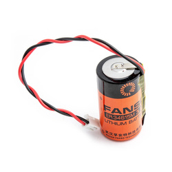 Bateria litowa Fanso ER34615M 3,6V 13000mAh D LSH20 zprzewodami i wtykiem JST EHR-2 wysokoprądowa