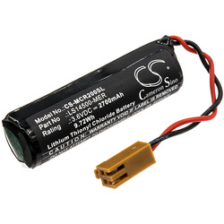 Bateria litowa do Mitsubishi CR1 CR2 CR3 M500 M600 3,6V 2700mAh LS14500-MER ER6V-C4 K07RBK215701 BKO-NC2157H01