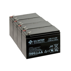 Zestaw akumulatorów B.B. Battery HR1234W 12V9Ah do APC UPS RBC8 RBC23 RBC24 RBC25 RBC31 RBC54 RBC55 RBC57 RBC59 RBC63 RBC115 RBC133