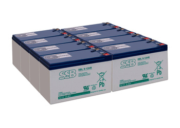 Zestaw akumulatorów SSB SBL9-12HR 12V9Ah do APC UPS RBC12 RBC26 RBC27