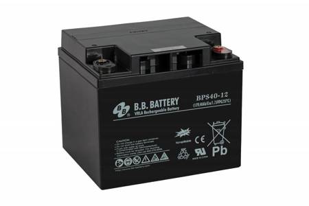 Akumulator AGM B.B. Battery BPS 40-12 12V 40Ah do pracy buforowej bezobsługowy