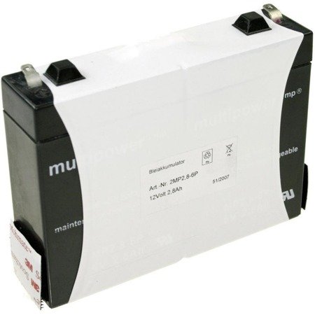 Akumulator Multipower MP2.8-12 12V 2.8Ah AGM bezobsłogowy