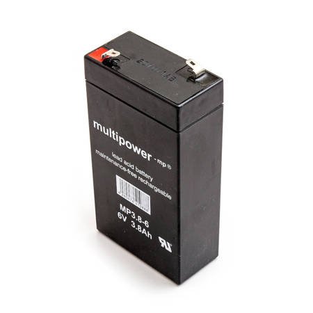 Akumulator Multipower MP3.8-6 6V 3,8Ah AGM bezobsługowy