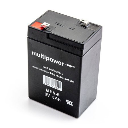 Akumulator Multipower MP5-6 6V 5Ah AGM bezobsłogowy