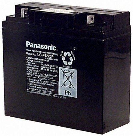 Akumulator Panasonic LC-P1220P 12V 20Ah AGM bezobsługowy