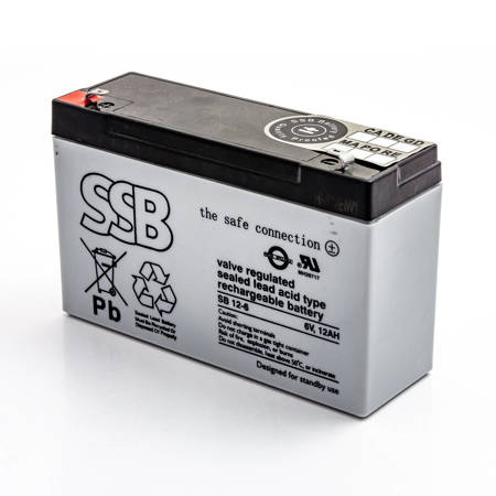 Akumulator SSB SB12-6 Bateria do UPS APC, Ever, Fideltronik, Eaton Powerware