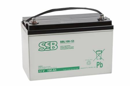 Akumulator SSB SBL 100-12i 12V 100Ah AGM bezobsługowy do pracy buforowej
