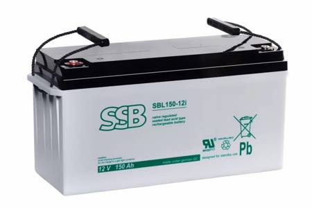 Akumulator SSB SBL 150-12i 12V 150Ah AGM bezobsługowy do pracy buforowej