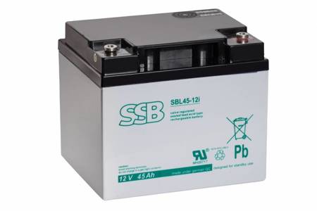 Akumulator SSB SBL 45-12i 12V 45Ah AGM bezobsługowy do pracy buforowej