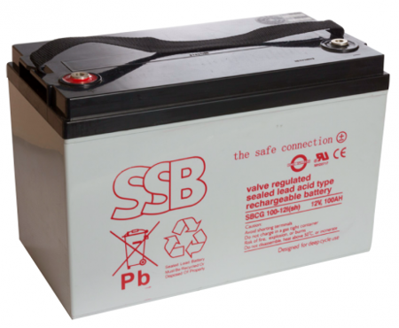Akumulator żelowy SSB SBCG 100-12i(sh) 12V 100Ah bezobsługowy do pracy cyklicznej