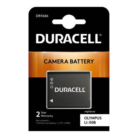 Bateria Duracell DR9686 3,7V 770mAh Li-Ion - Panasonic VW-VBX090, VW-VBX090 GK, VW-VBX090-W