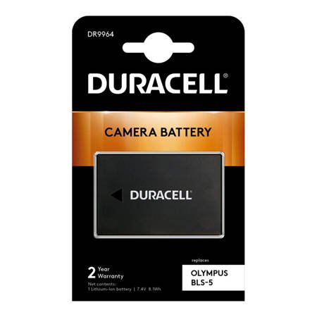 Bateria Duracell DR9964 7,4V 1100mAh Li-Ion - Olympus BLS-5, BLS-50, OM-D, PEN, Stylus
