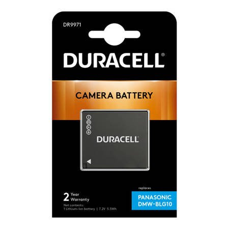 Bateria Duracell DR9971 7,2V 770mAh Li-Ion - Panasonic DMW-BLE9, DMW-BLE9E, DMW-BLG10, DMW-BLG10E, LEICA BP-DC15
