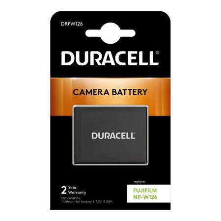 Bateria Duracell DRFW126 7,2V 1140mAh Li-Ion - FujiFilm NP-W126, NP-W126S