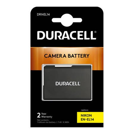 Bateria Duracell DRNEL14 7,4V 1100mAh Li-Ion - Nikon EN-EL14, EN-EL14a