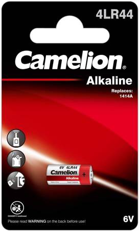 Bateria alkaliczna Camelion 4LR44 6V 476A, 4LR44, PX28A, 544A , A544