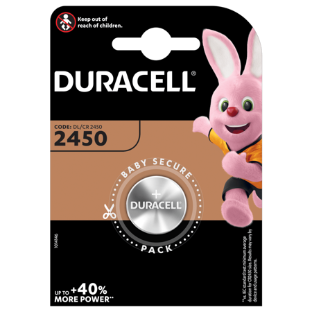 Bateria litowa Duracell CR2450 3 V DL2450, ECR2450, 2450