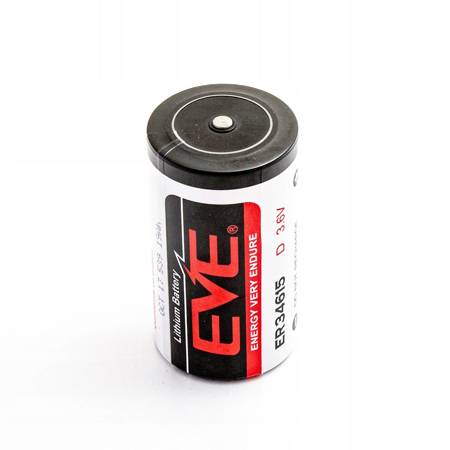 Bateria litowa EVE ER34615S 3,6V 19000mAh - Li-SOCL2 D, LS33600, SL-780, TL-2300, TL-4930, XL-200F