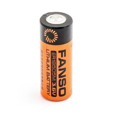 Bateria litowa FANSO ER18505M A 3,6V 3500mAh - wysokoprądowa A, LiSOCl2, LS17500, XL-100F, ER17500