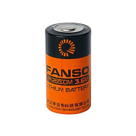 Bateria litowa wysokoprądowa FANSO ER26500M 3,6V 6000mAh do Radiostacji TRC-9200, TRC-9500, rejestratorów impulsów MACR4
