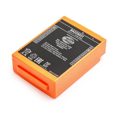 Oryginalna bateria HBC BA225030 BA225031 FUB05AA 6V 2100mAh do Radiomatic Eco Linus 6 Technos Spectrum A/B/1/2